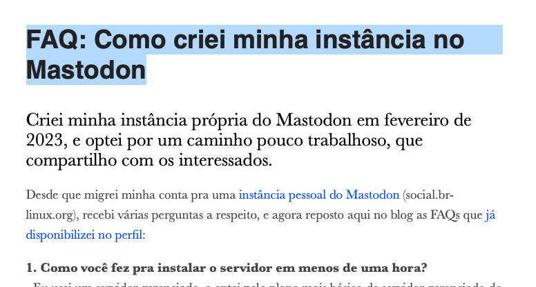 Print do conteúdo do link incluído no texto do post acima.