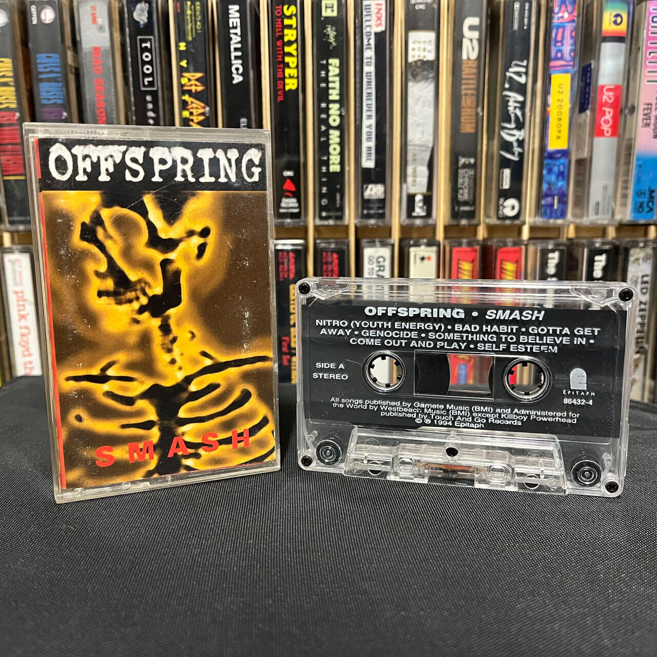 Fita K7 do álbum Smash, do The Offspring