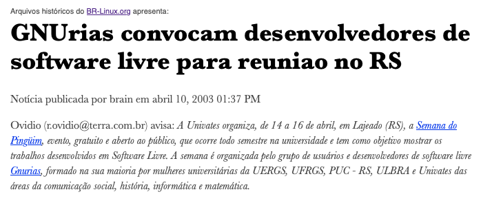Print do conteúdo do link incluído no texto do post acima.