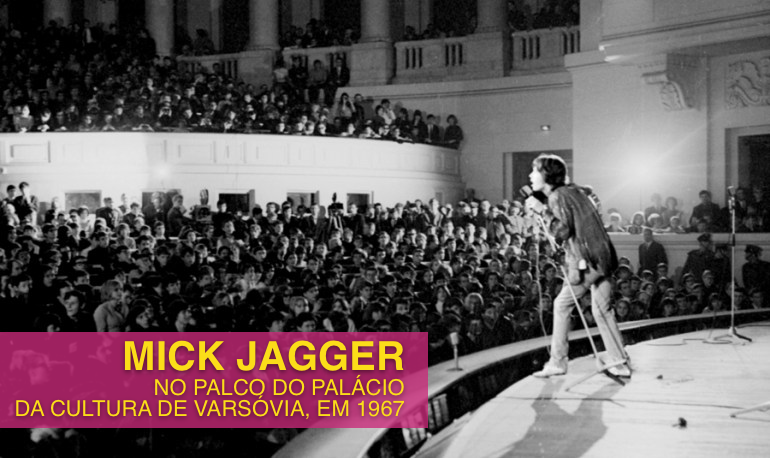Mick Jagger na Polônia comunista, em 1967