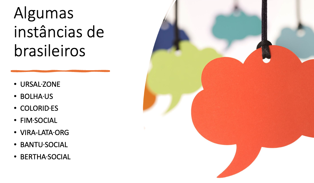 Lista de instâncias brasileiras obtida em https://instancias.br-mastodon.online