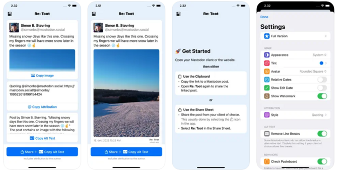 print do site do Re:toot