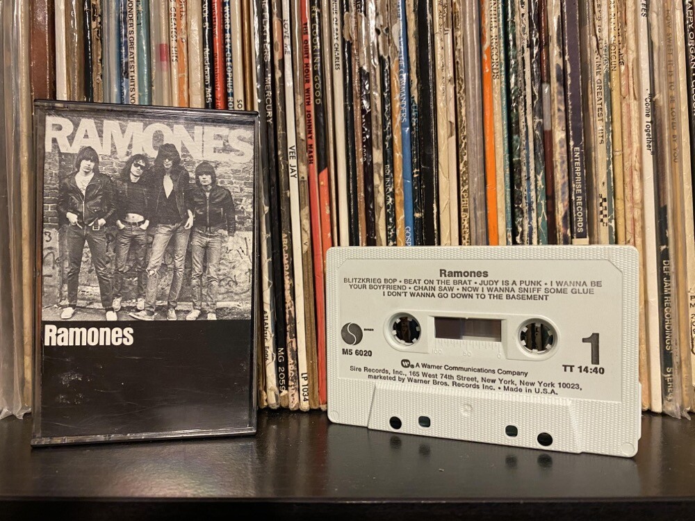 K7 do álbum ‘Ramones’