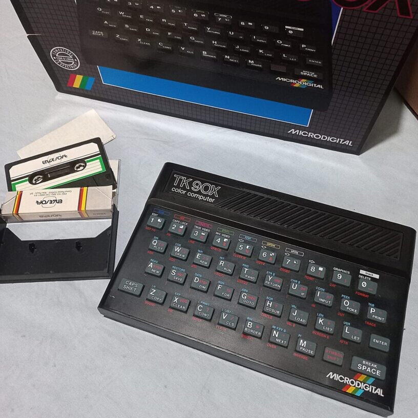 TK90X, clone brasileiro do aniversariante ZX Spectrum