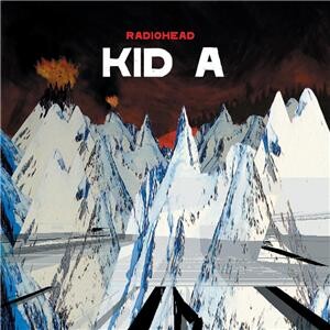 Capa do disco Kid A, do Radiohead