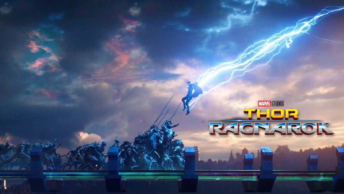 Cena do filme Thor Ragnarok em que a música é usada