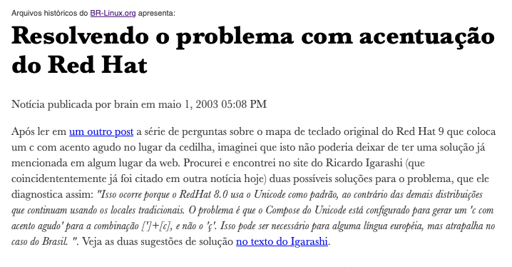 Print do conteúdo do link incluído no texto do post acima.