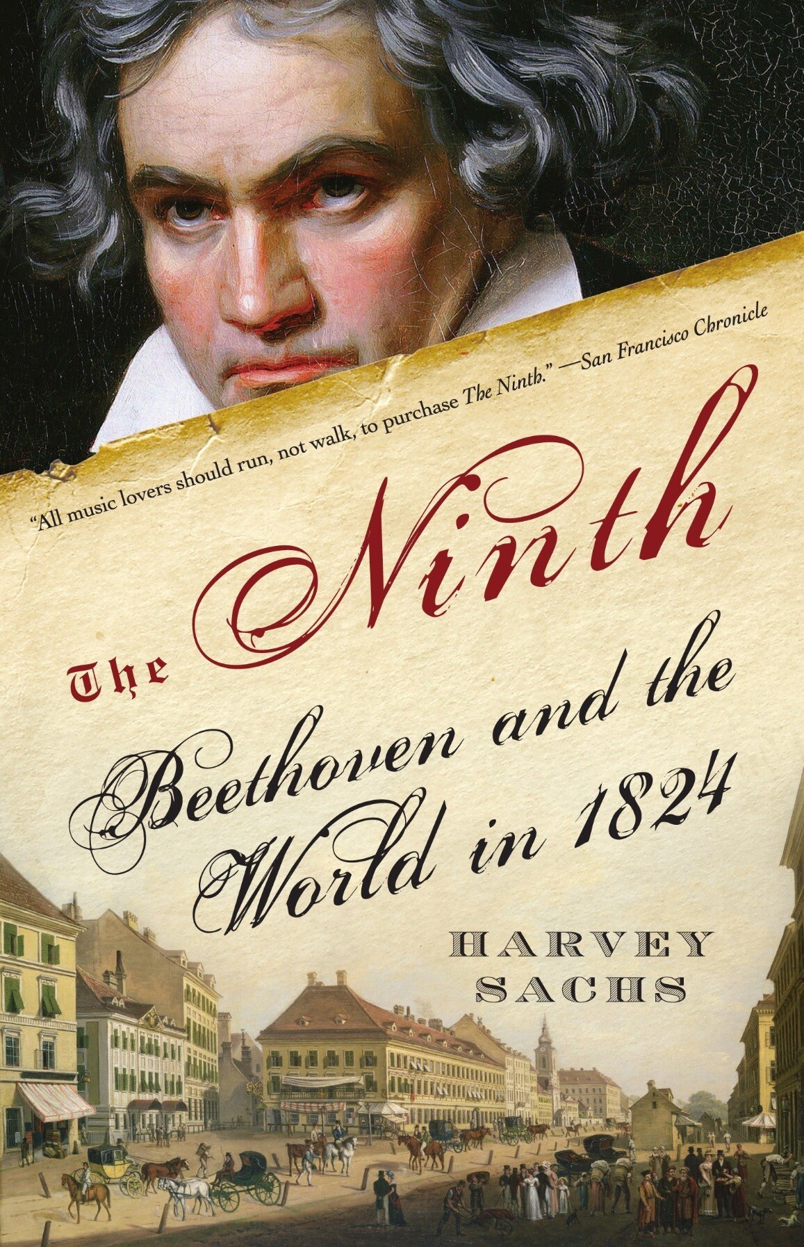 Capa do livro “The Ninth - Beethoven and the World in 1824“
