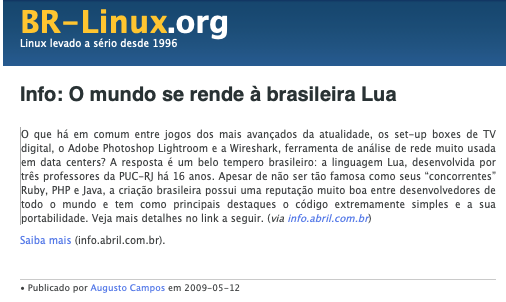 Print do conteúdo do link incluído no texto do post acima.