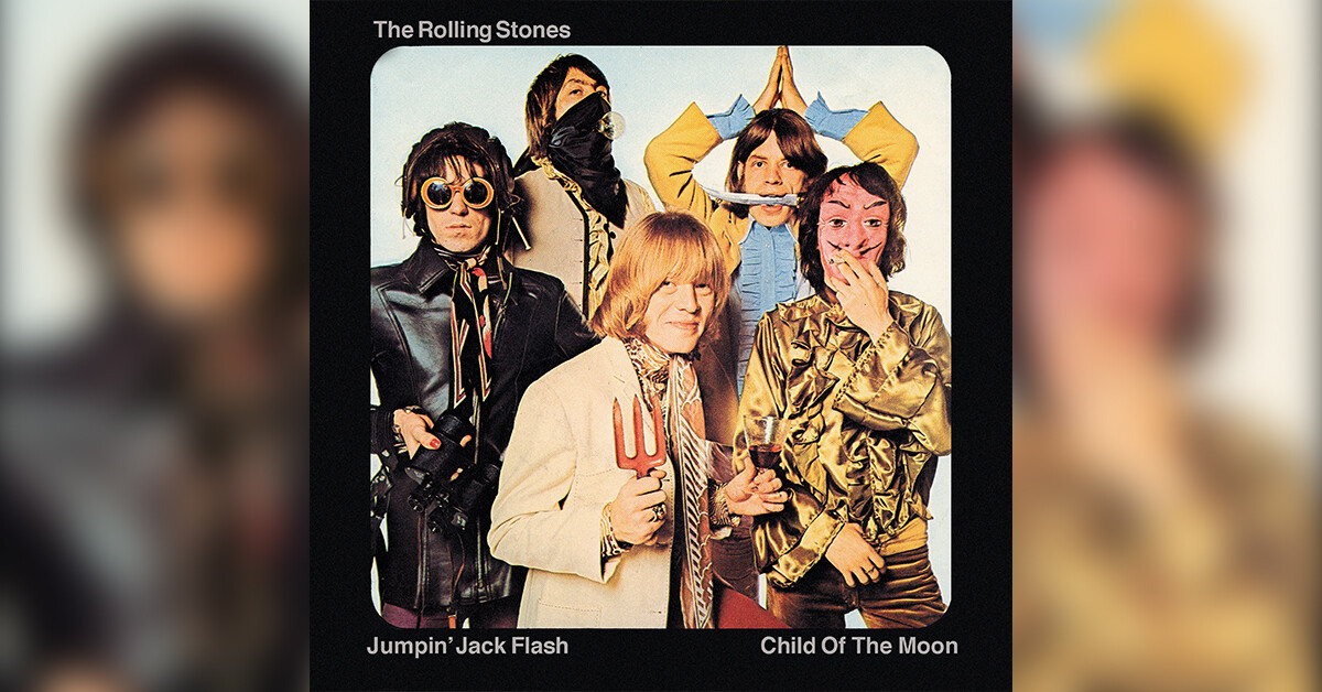 Capa do single de Jumpin Jack Flash
