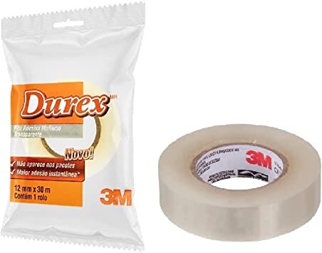 Um rolo de Durex da 3M