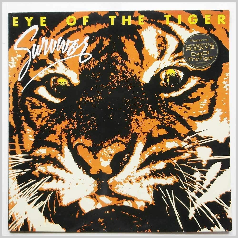 Capa do disco Eye of the Tiger, do Survivor