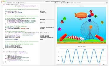 Playground interativo da linguagem Swift