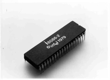 Um chip 8086