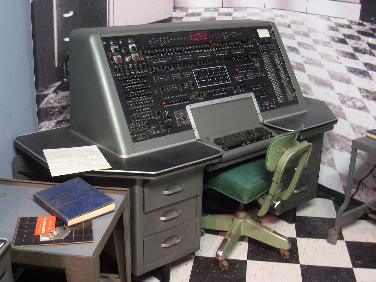 Painel de um Univac