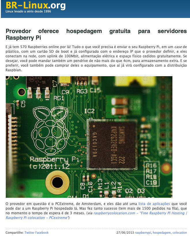 Print do conteúdo do link incluído no texto do post acima.