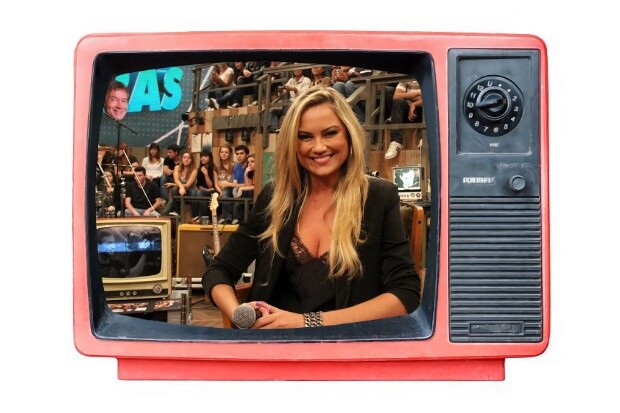 Ellen Roche no Altas Horas, em 2013