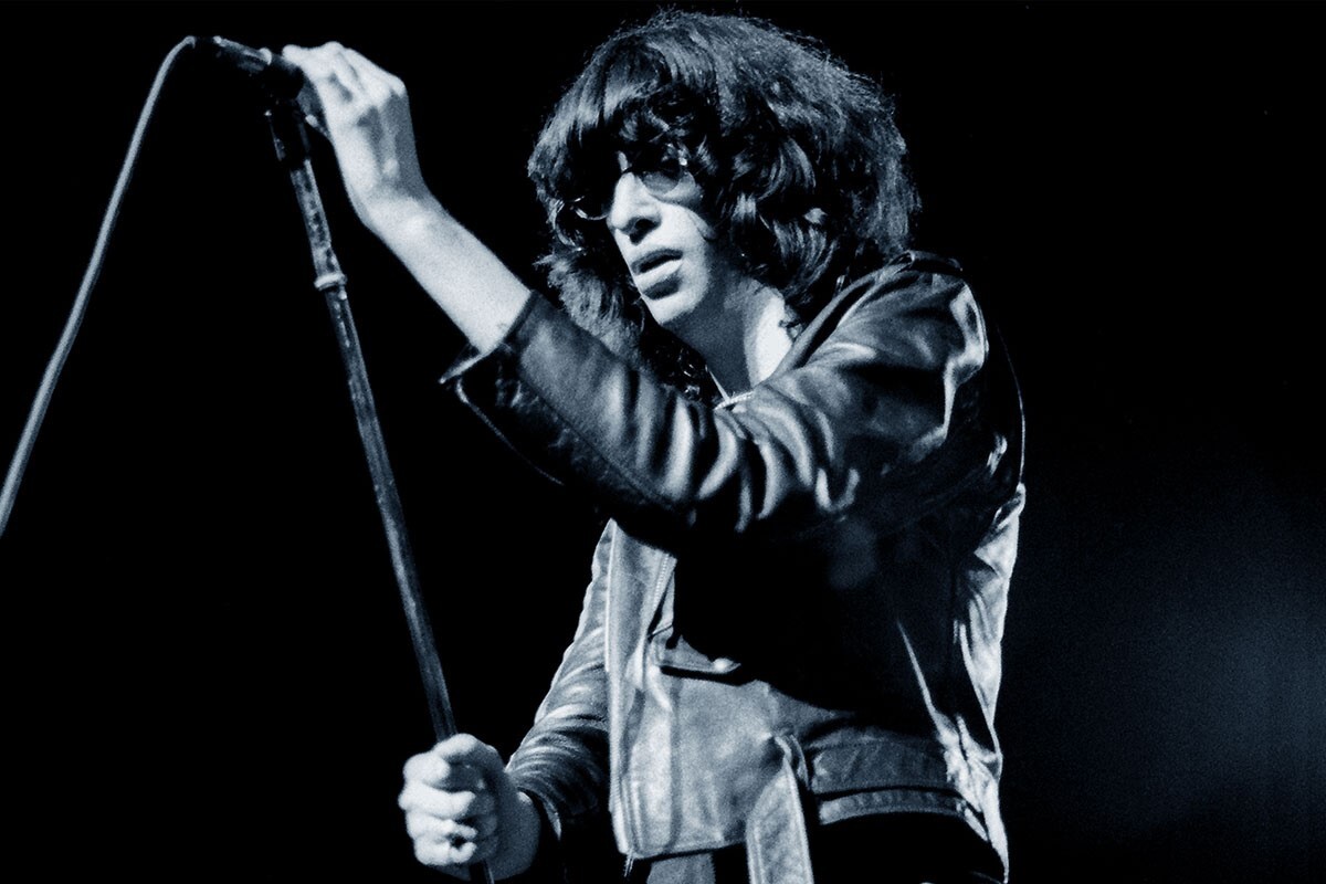 Joey Ramone no palco