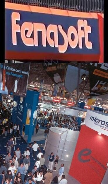 O pavilhão de uma Fenasoft