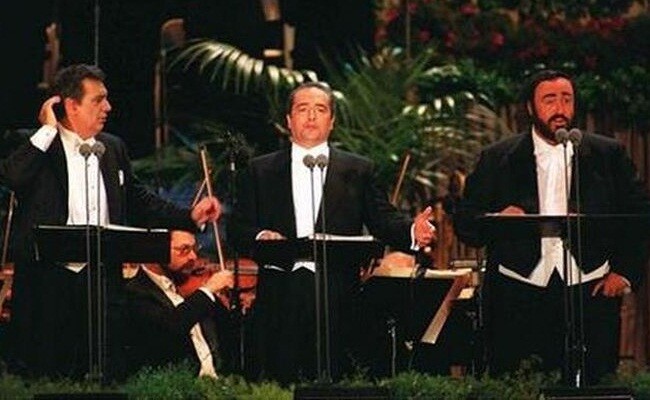 Os 3 Tenores em 1994, em Los Angeles