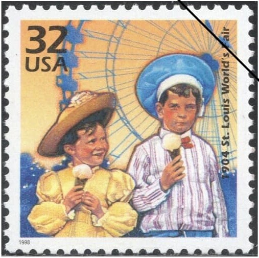 Selo postal retrata as primeiras casquinhas