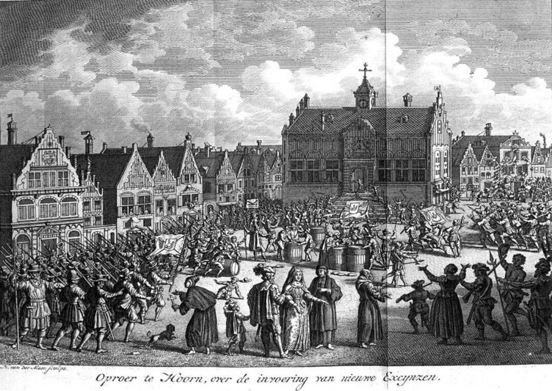 Arte retrata o Levante da Cerveja em Leeuwarden