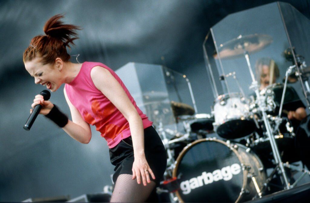 Shirley Manson no vocal do Garbage