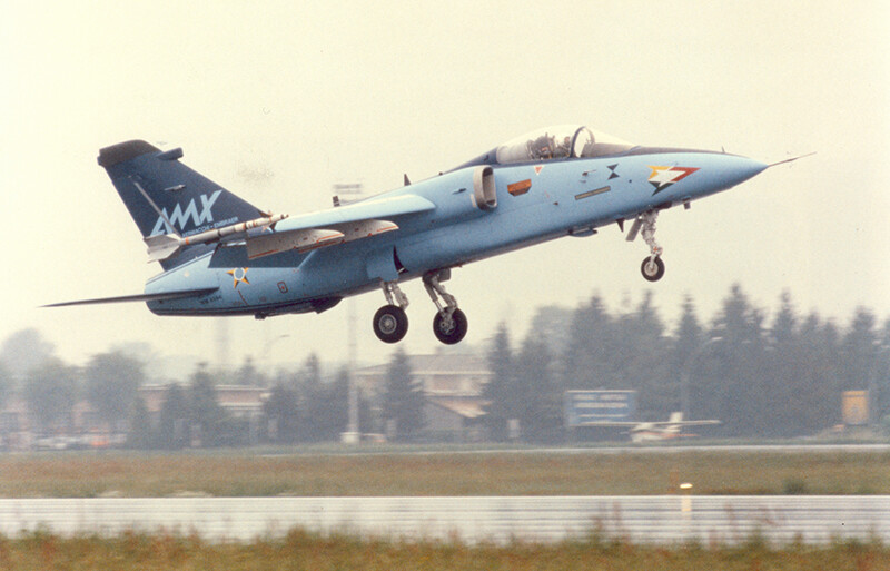 Um AMX em serviço na Itália