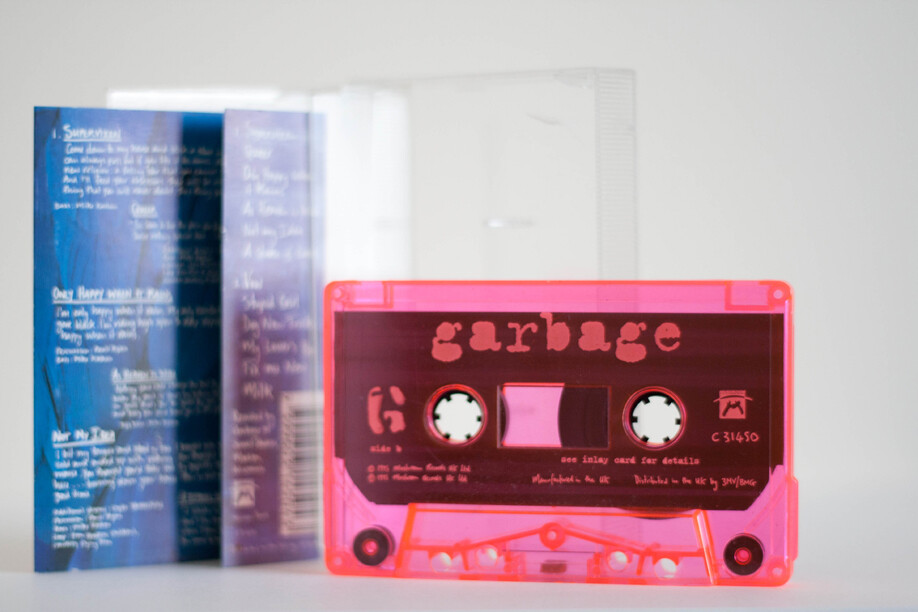 K7 do álbum inaugural do Garbage