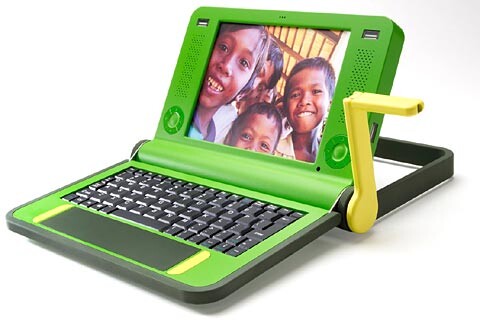 Versão inicial do laptop de 100 dólares, do OLPC