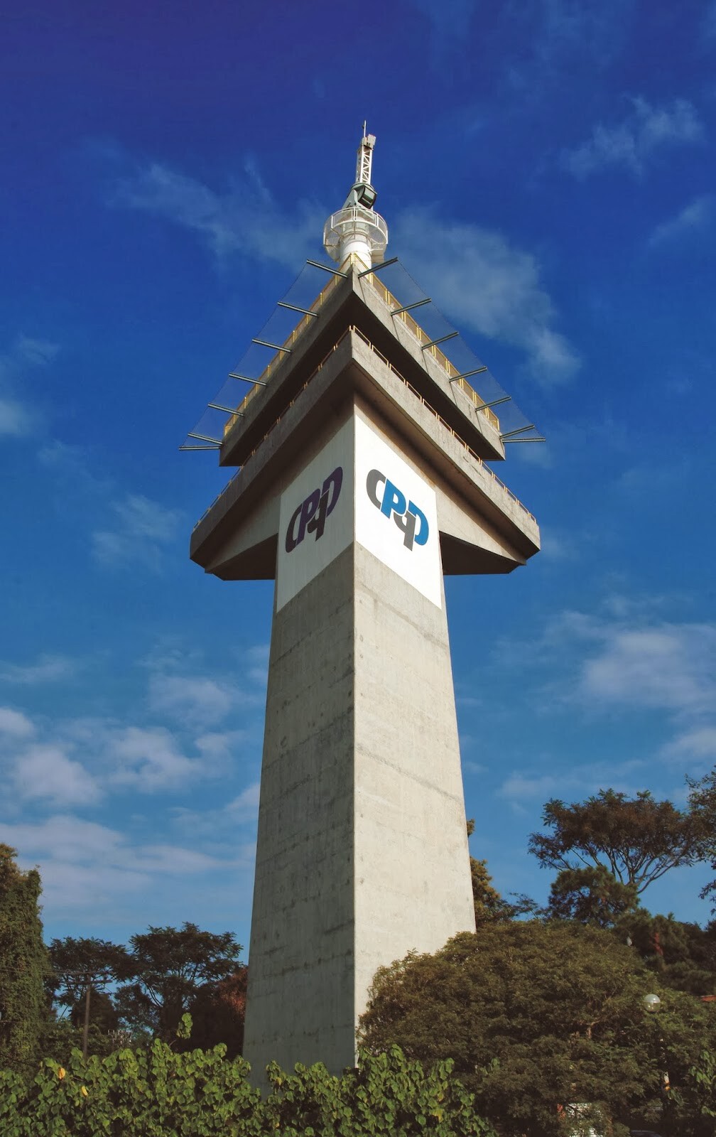 Torre do CPQD em Campinas