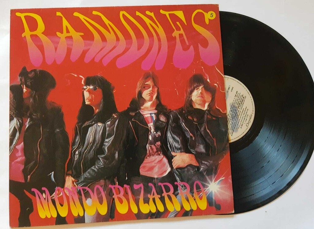 Capa e disco LP de Mondo Bizarro