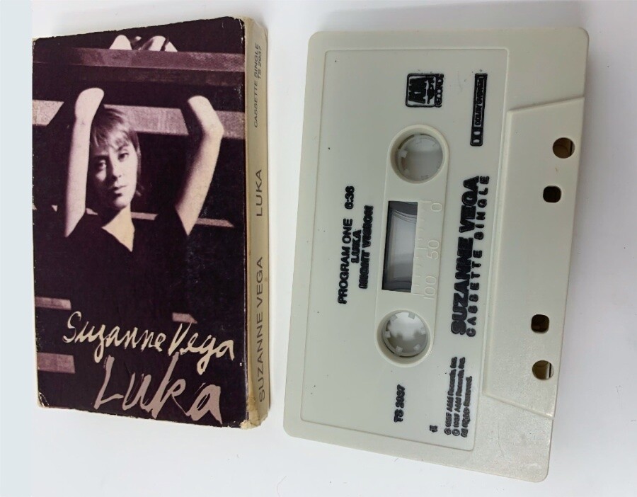K7 single de Luka, o grande sucesso de Suzanne Vega