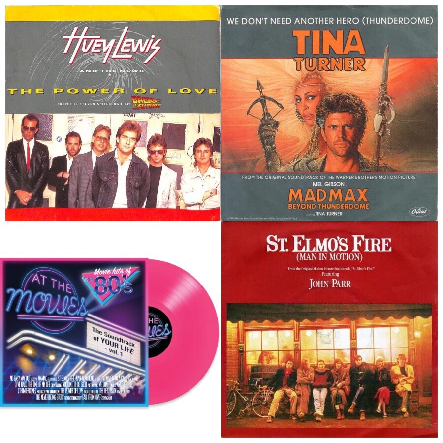 Capas de discos das 3 músicas ou filmes mencionados no post