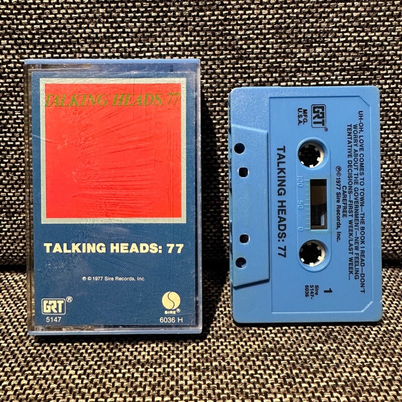 K7 de Talking Heads: 77