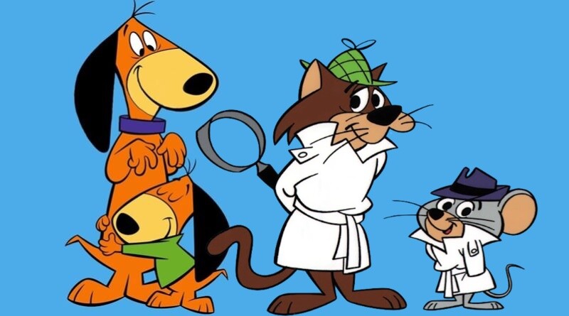 Os personagens Bibo, Bobi, Olho Vivo e Faro Fino