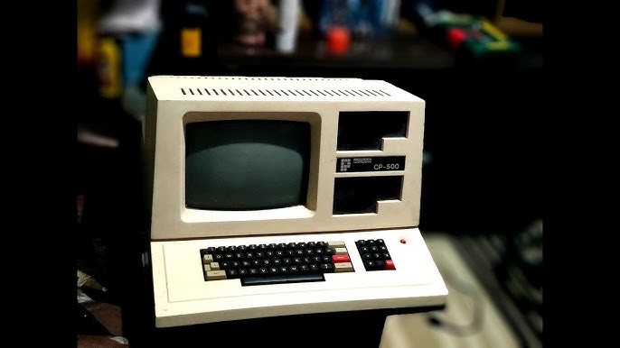 Um computador CP 500 da Prológica