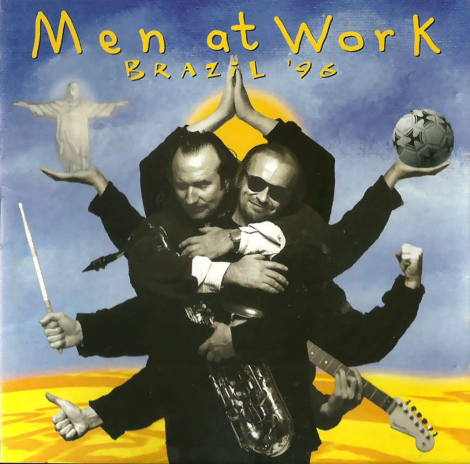 Capa de Men At Work Brazil '96