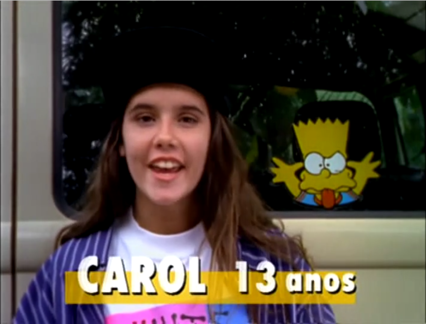 A personagem Carol, de 13 anos, em Confissões de Adolescente