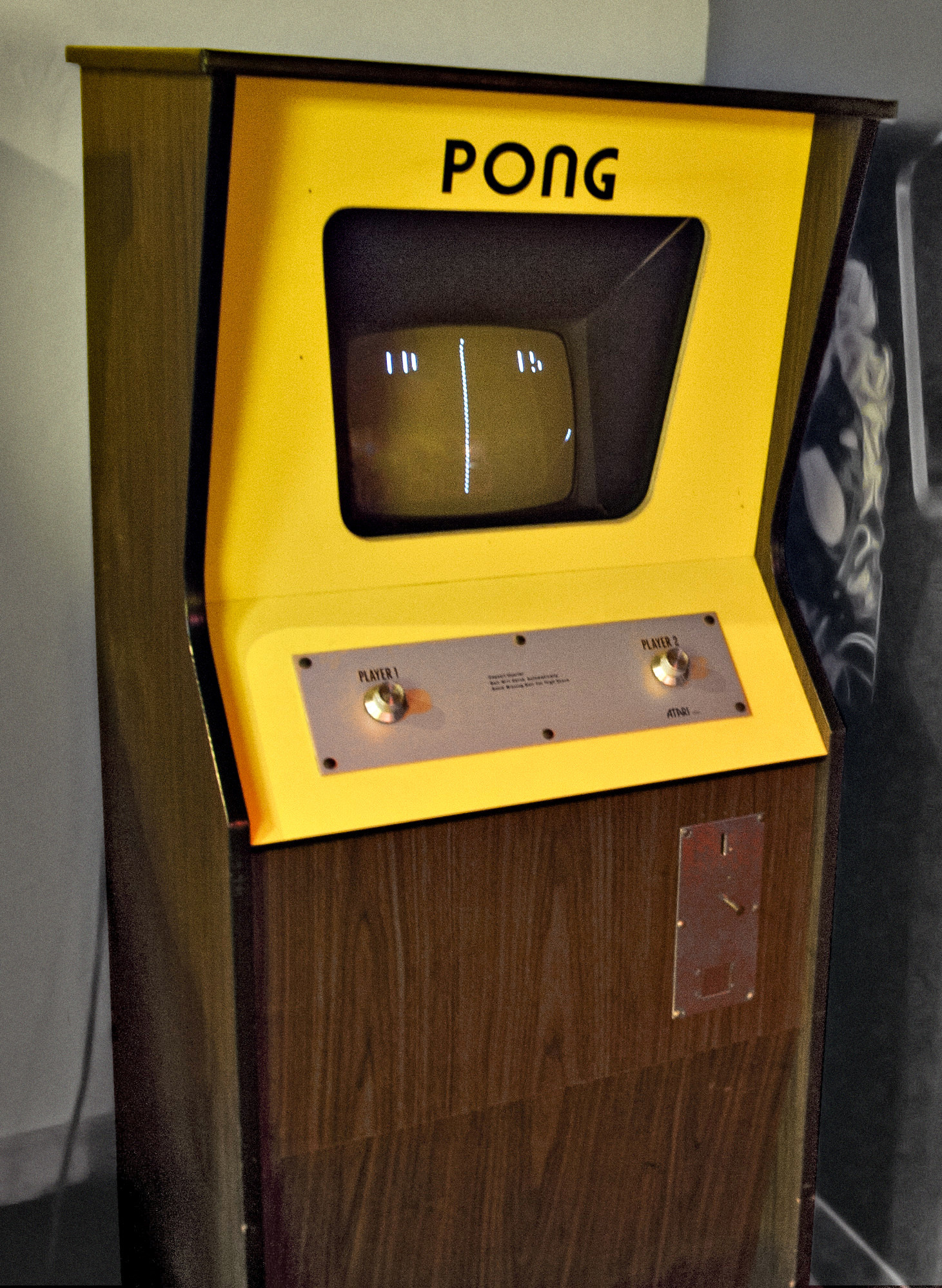 Uma máquina de Pong