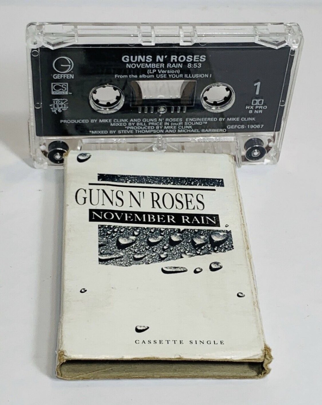 Single, em K7, de November Rain