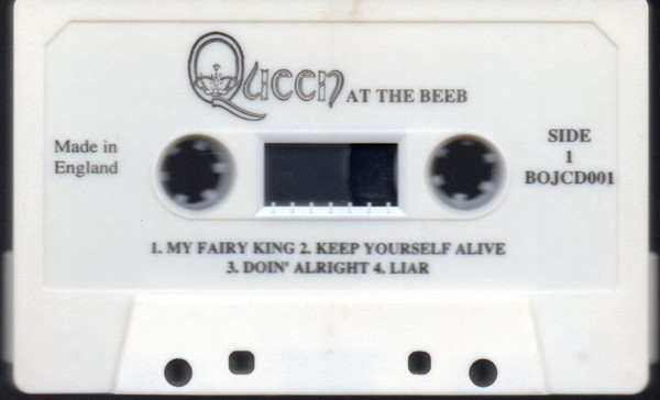 K7 de Queen At The Beeb