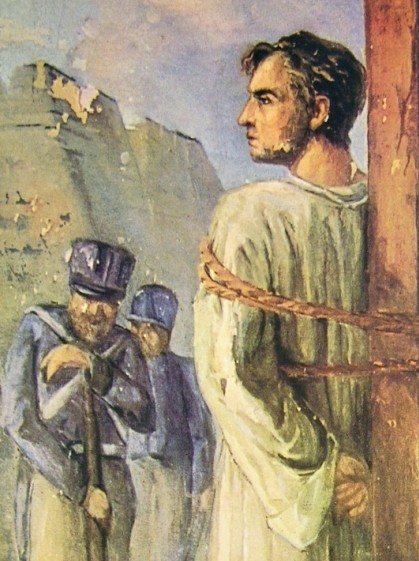 A Execução de Frei Caneca - quadro de Murillo La Greca