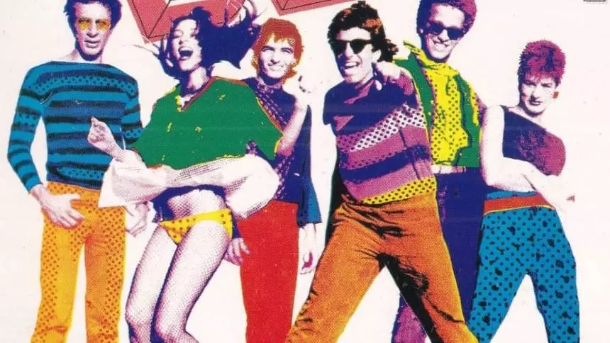 Detalhe da capa do LP “As aventuras da Blitz”, de 1982, mostrando os integrantes da banda