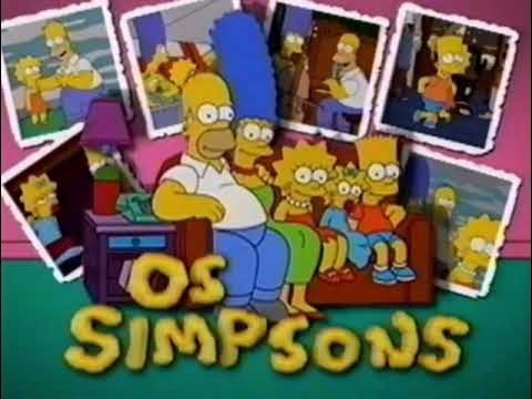 Vinheta dos Simpsons na Globo em 2003