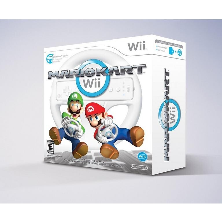 Caixa do Mario Kart Wii