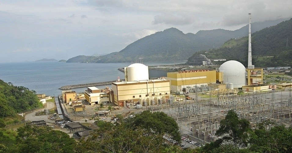 A usina nuclear Angra 1.