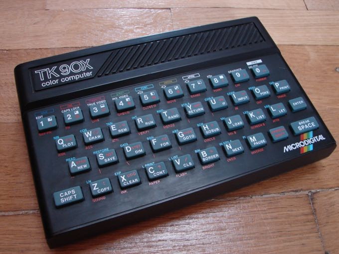 Um TK 90X, da Microdigital