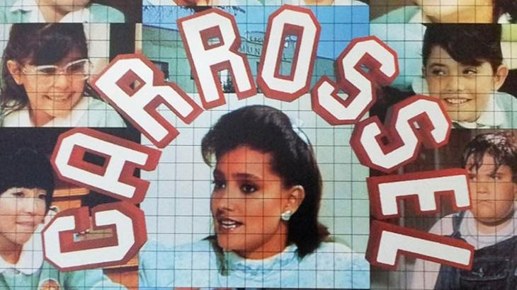 Parte do elenco da novela em fragmento da capa do disco da sua trilha sonora