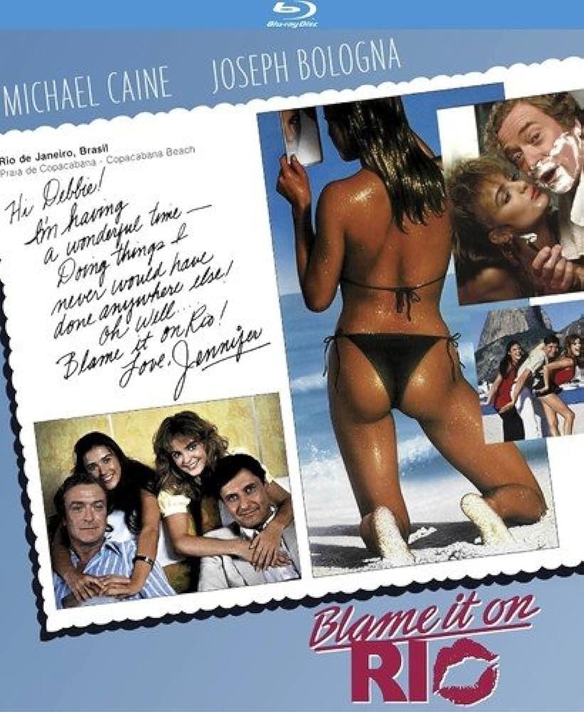 Fragmento da capa do blu-ray de Blame it on Rio (1984)